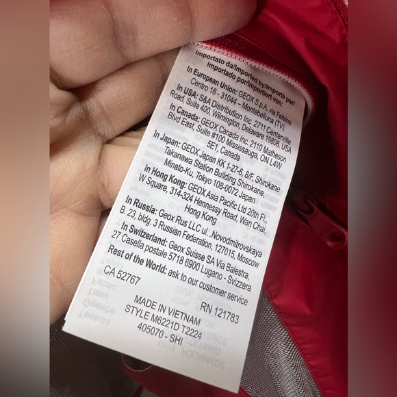 Geox Respira Performing Lightweight Jacket - Picture 7 of 13